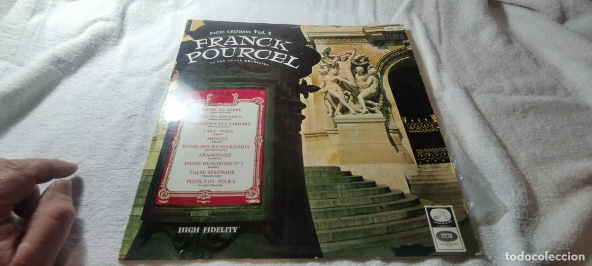 Discos de vinilo: FRANCK POURCEL / PAGES CELEBRES VOL 5 / / DESP R8-8 / EMI