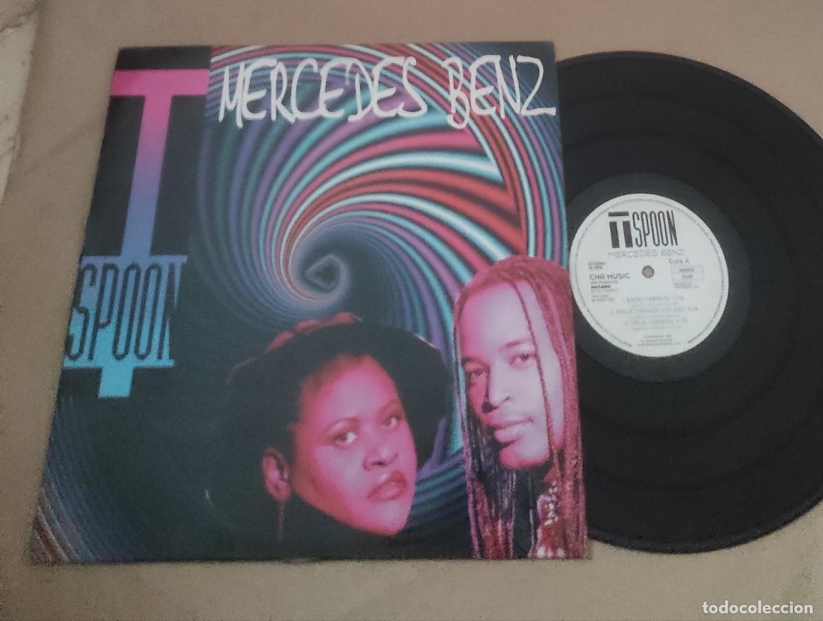 Discos de vinilo: T SPOON - MERCEDES BENZ-MAXI-