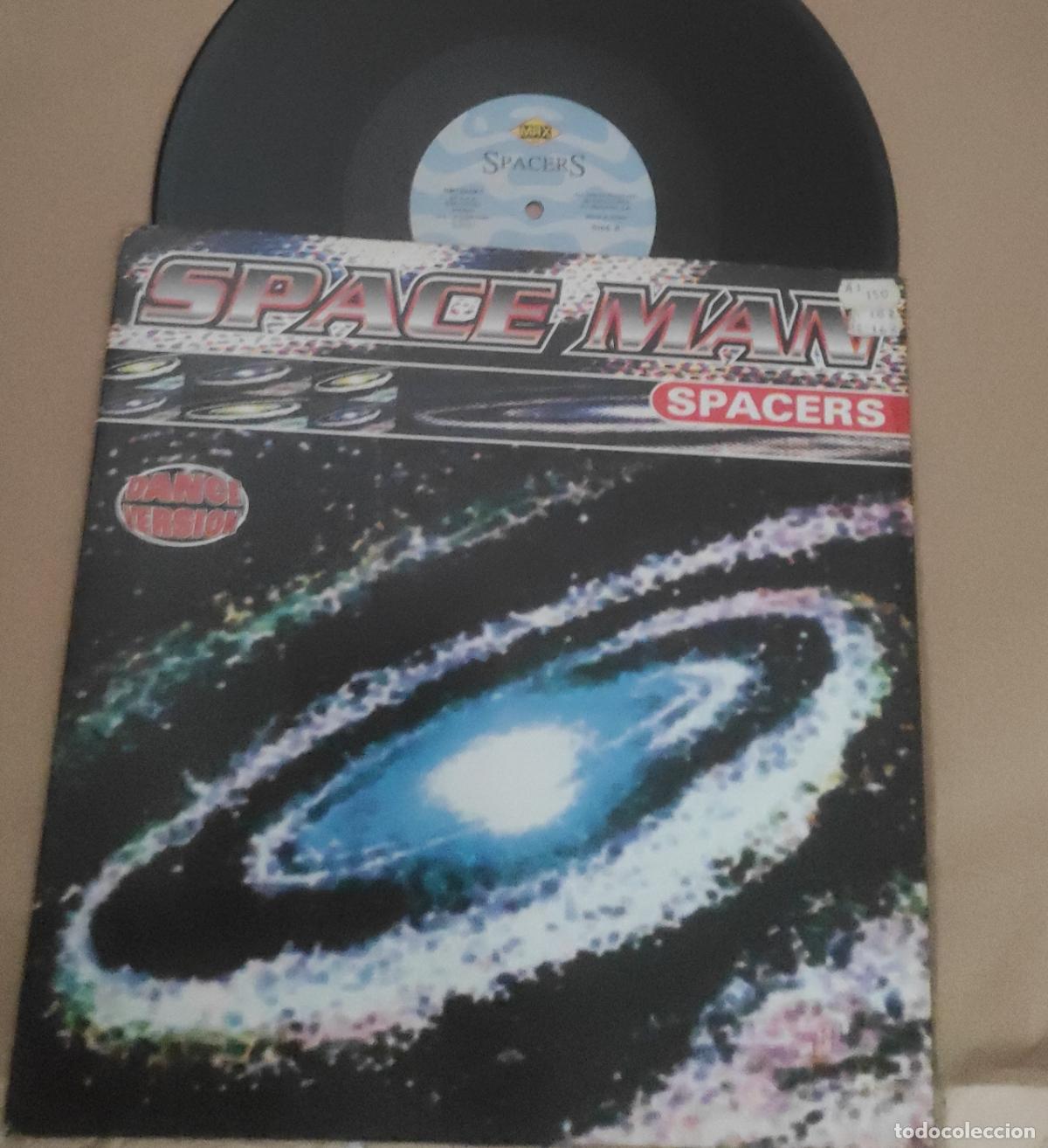 Discos de vinilo: Spacers &ndash; Space Man (Dance Version)-MAXI-ESPA&Ntilde;A-1996-