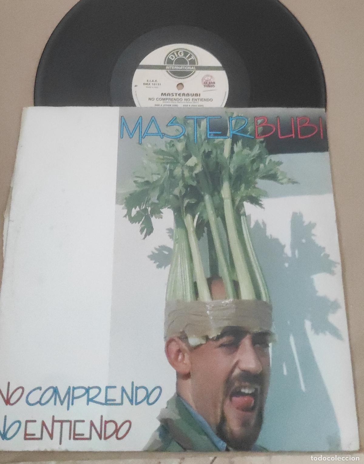 Discos de vinilo: MASTER BUBI NO COMPRENDO NO ENTIENDO-MAXI-ESPA&Ntilde;A-