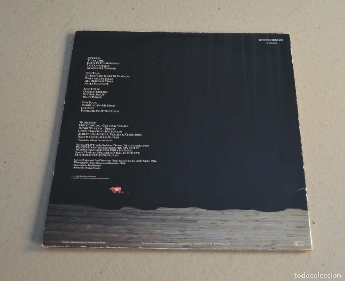 Discos de vinilo: ERIC CLAPTON - JUST ONE NIGHT (DISCO DOBLE) - Foto 2