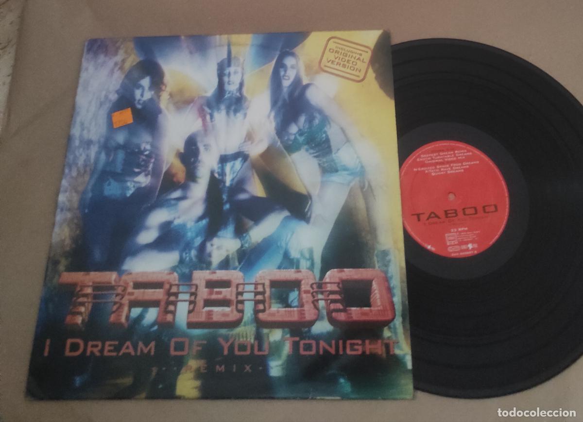 Discos de vinilo: Taboo&ndash; I Dream Of You Tonight (Remix)-MAXI-ESPA&Ntilde;A-