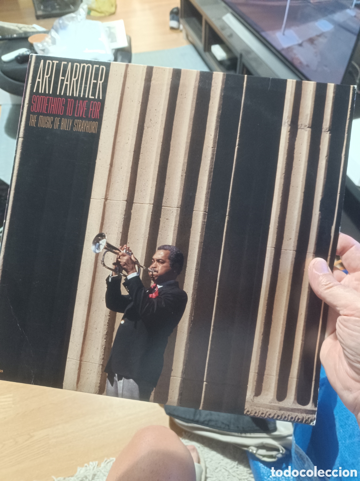 Discos de vinilo: Art Farmer - Something To Live For - The Music Of Billy Strayhorn (Contemporary Records) LP, Album
