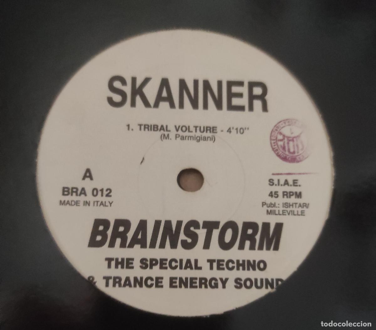 Discos de vinilo: Skanner &ndash; Tribal Volture-MAXI-ITALIA-