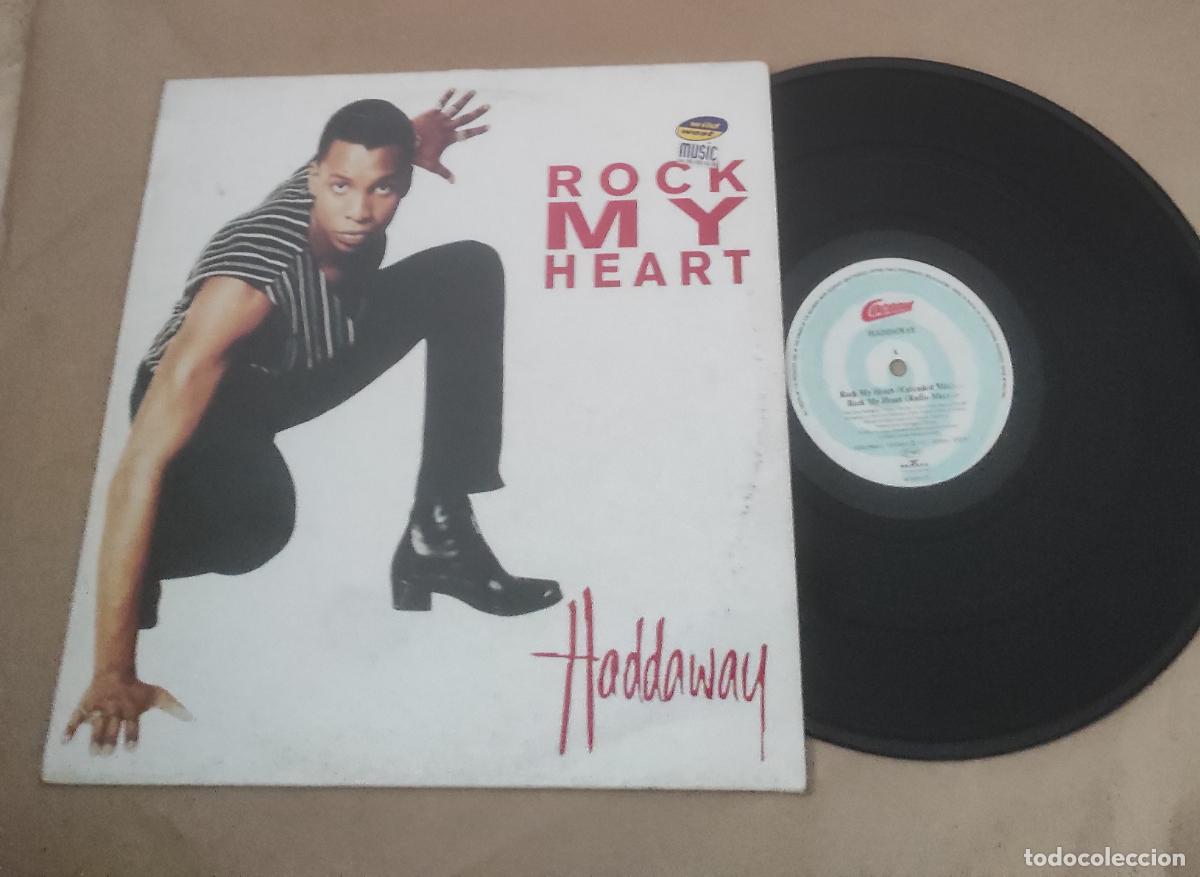 Discos de vinilo: Haddaway &ndash; Rock My Heart-MAXI-ESPA&Ntilde;A-