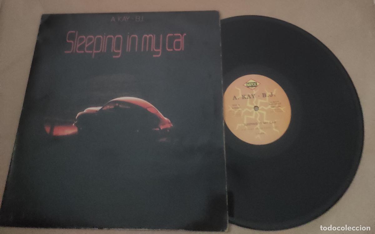 Discos de vinilo: A Kay BJ &ndash; Sleeping In My Car-MAXI-ESPA&Ntilde;A-