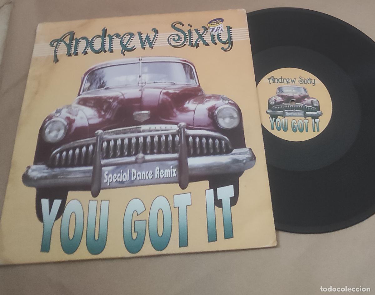 Discos de vinilo: Andrew Sixty &ndash; You Got It (Special Dance Remix)-MAXI-