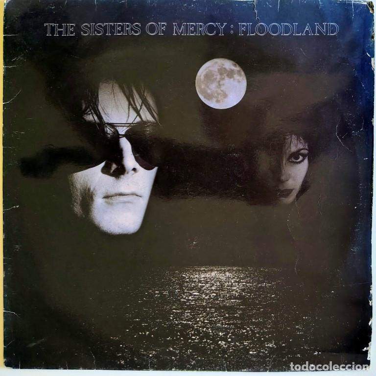 Discos de vinilo: Sisters of Mercy. Floodland. Wea-Mercyful Release, Spain 1987 LP + encarte