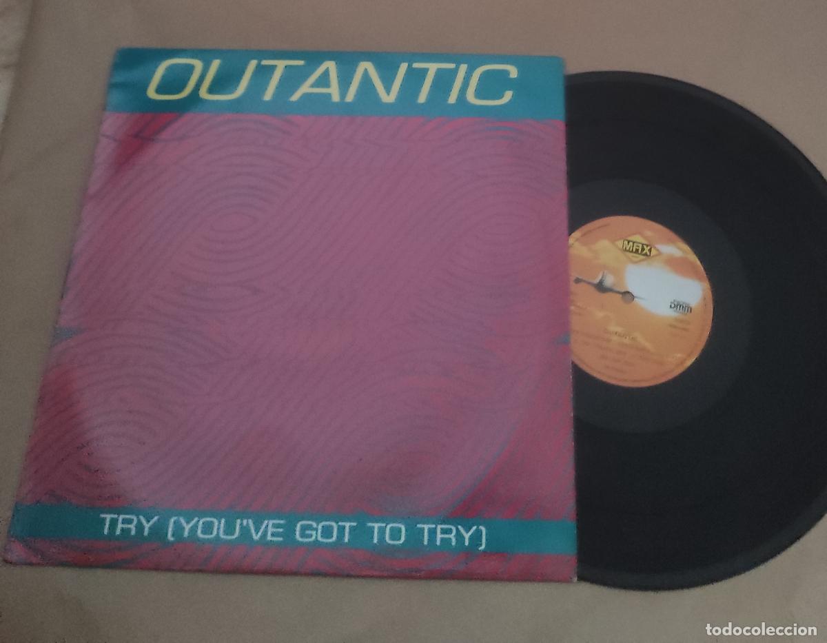 Discos de vinilo: Outantic &ndash; Try (You've Got To Try)-MAXI-ITALO HOUSE-