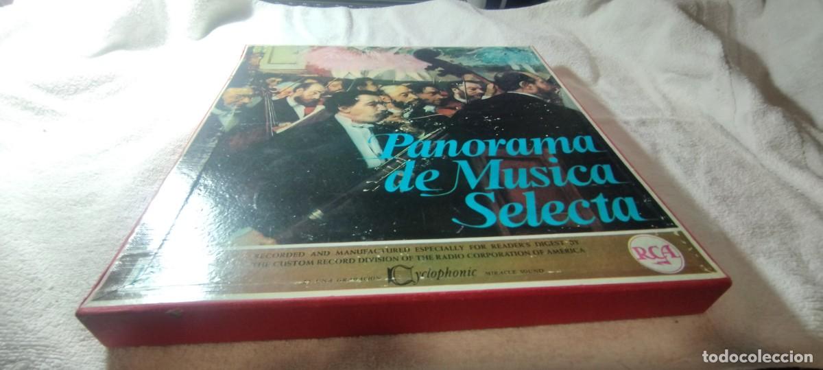 Discos de vinilo: PANORAMA DE MUSICA SELECTA / DISCOTECA SELECCIONES / 8 DISCOS / DESP R8-8 / RCA VICTOR