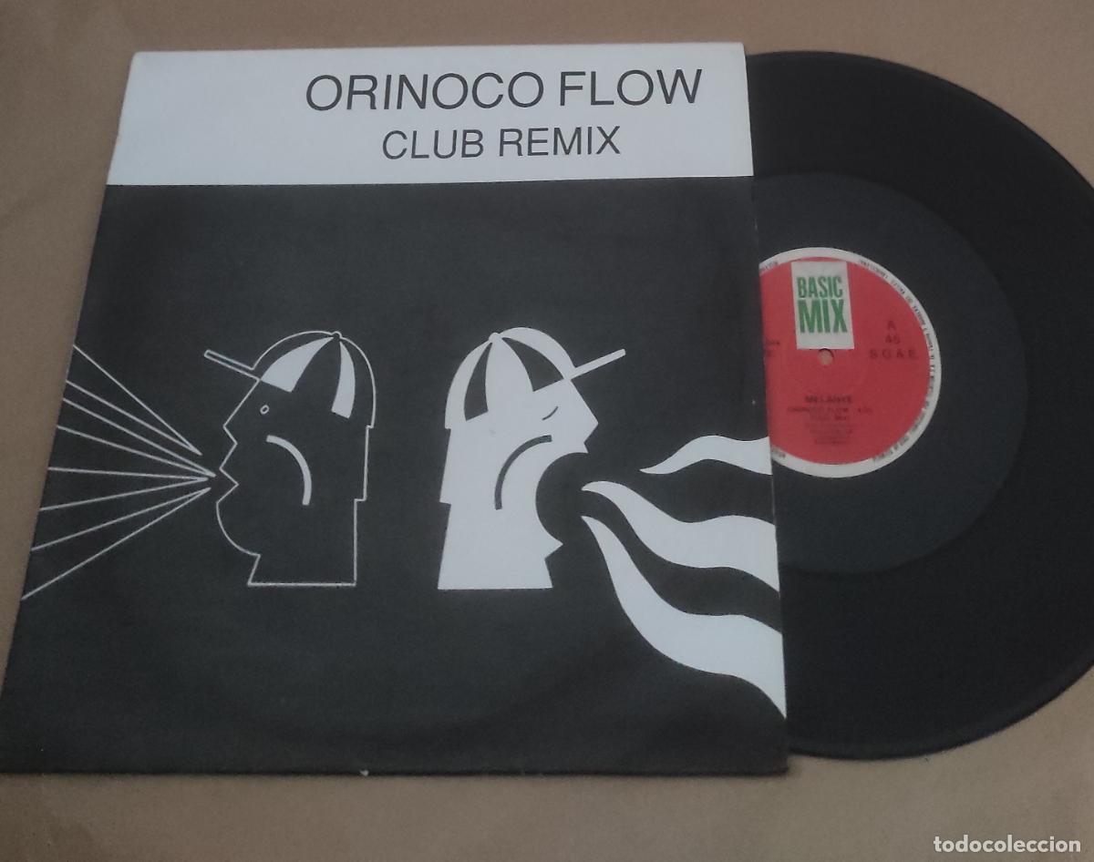 Discos de vinilo: MELANYE - ORINOCO FLOW - MAXI -ESPA&Ntilde;A-1991
