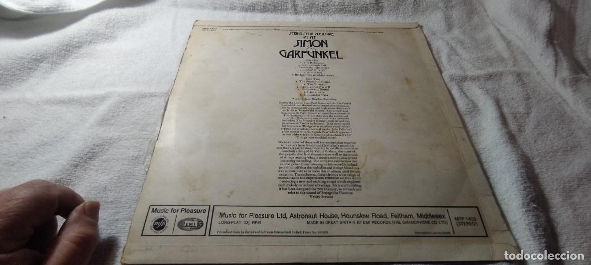 Discos de vinilo: STRINGS FOR PLEASURE PLAY / SIMON GARFUNKEL / / DESP R8-8 / MJP - Foto 4