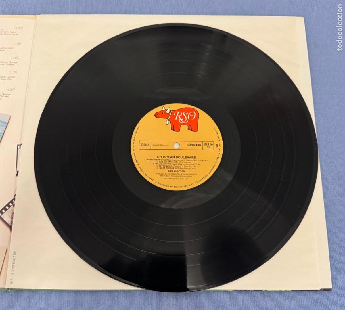 Discos de vinilo: eric clapton 33t 461 ocean boulevard EX - Foto 4