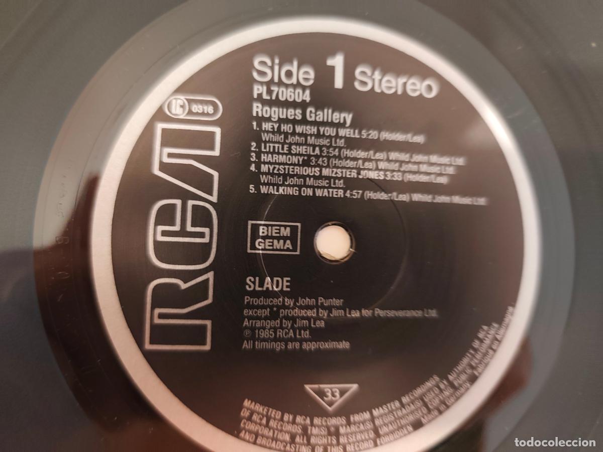 Discos de vinilo: Slade &lrm;&ndash; Rogues Gallery- (1985) LP disco vinilo - Foto 3