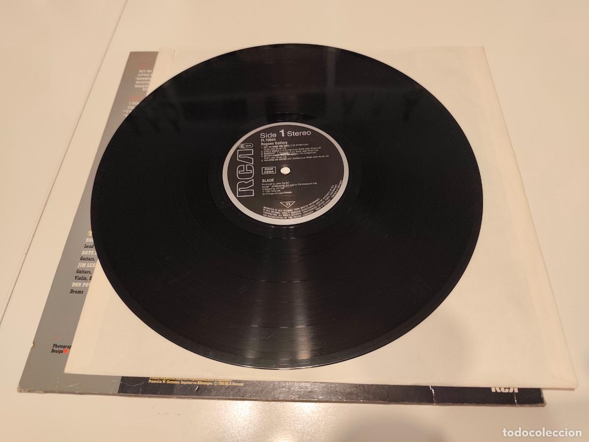 Discos de vinilo: Slade &lrm;&ndash; Rogues Gallery- (1985) LP disco vinilo - Foto 4