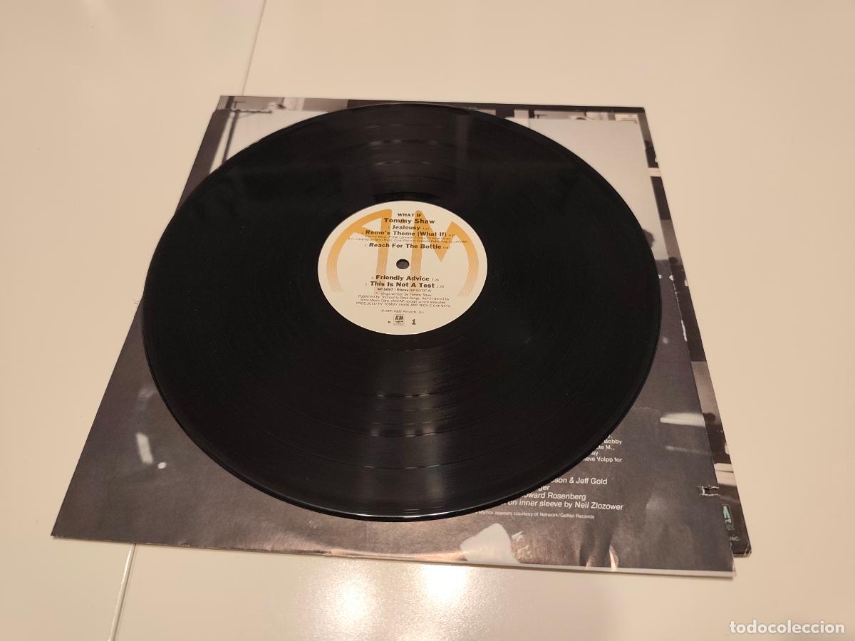 Discos de vinilo: Tommy Shaw &lrm;&ndash; What If- (1985) LP disco vinilo - Foto 4