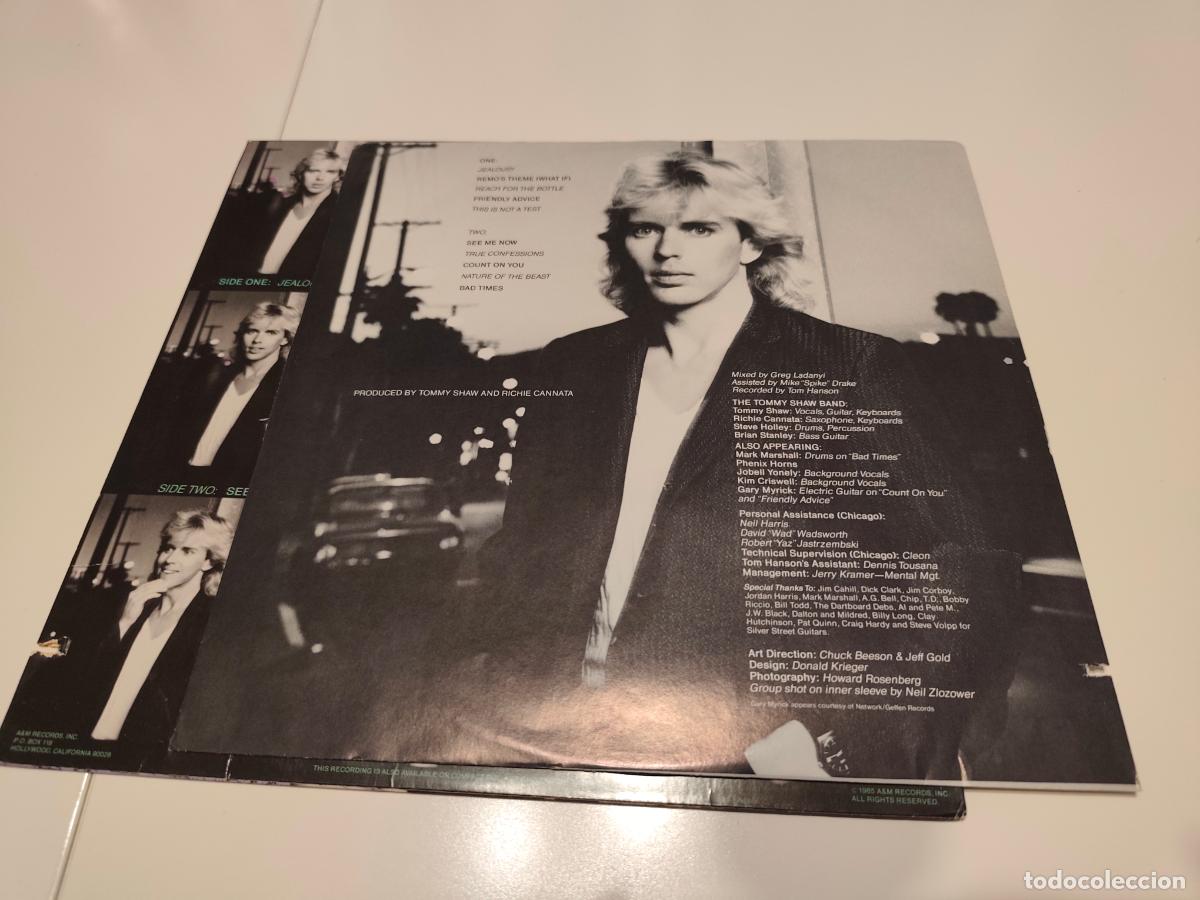 Discos de vinilo: Tommy Shaw &lrm;&ndash; What If- (1985) LP disco vinilo - Foto 6