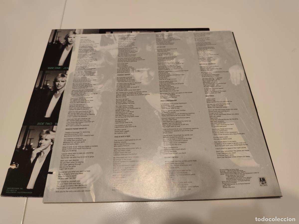 Discos de vinilo: Tommy Shaw &lrm;&ndash; What If- (1985) LP disco vinilo - Foto 7