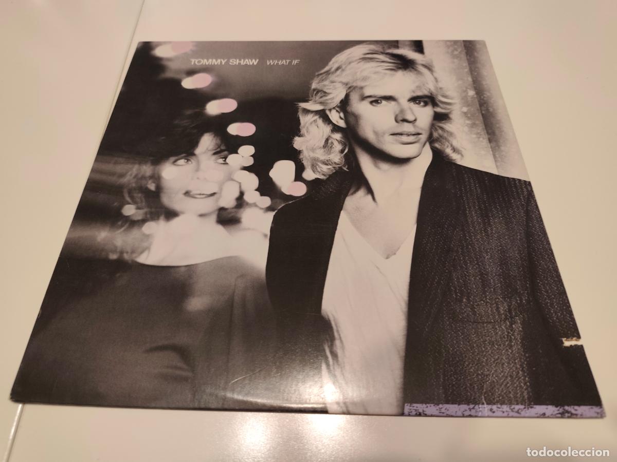 Discos de vinilo: Tommy Shaw &lrm;&ndash; What If- (1985) LP disco vinilo - Foto 1