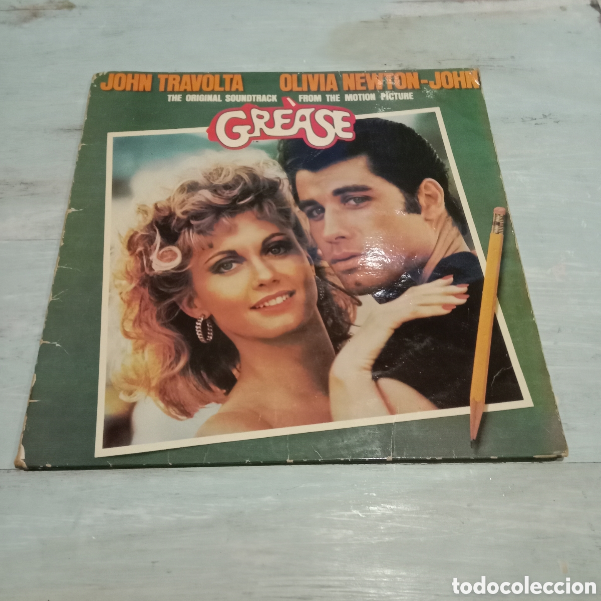 Discos de vinilo: VARIOS - GREASE (THE ORIGINAL MOVIE SOUNDTRACK) - LP DOBLE GATEFOLD