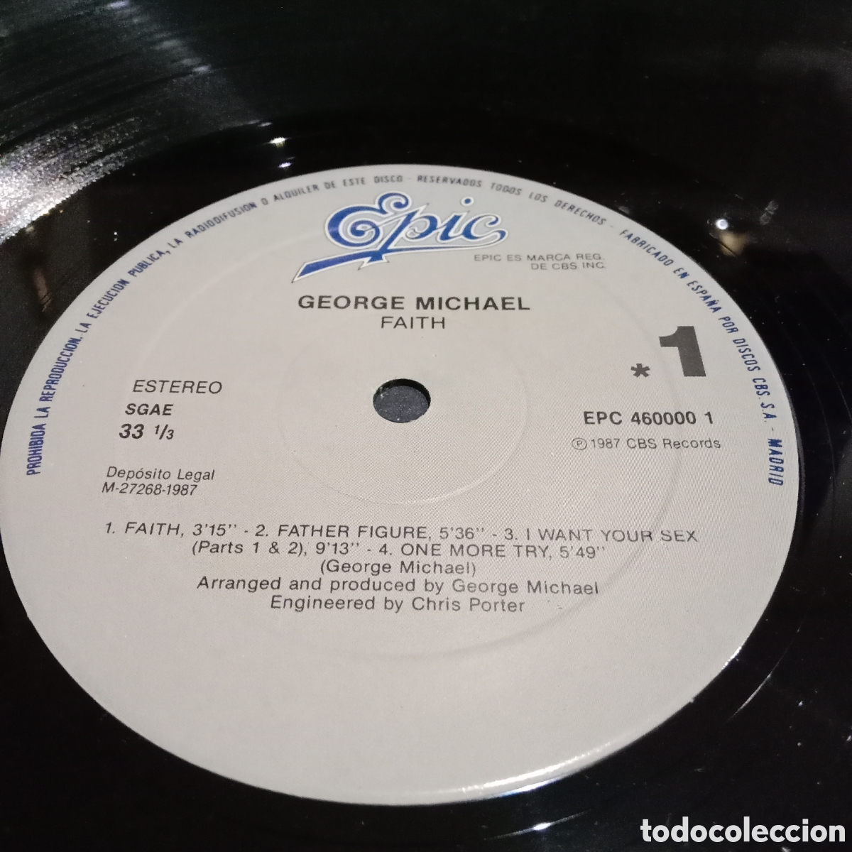 Discos de vinilo: GEORGE MICHAEL - FAITH - LP - Foto 8