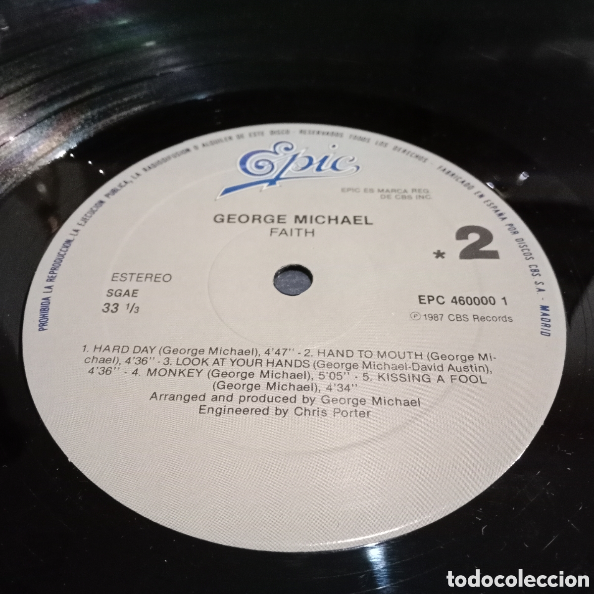 Discos de vinilo: GEORGE MICHAEL - FAITH - LP - Foto 9