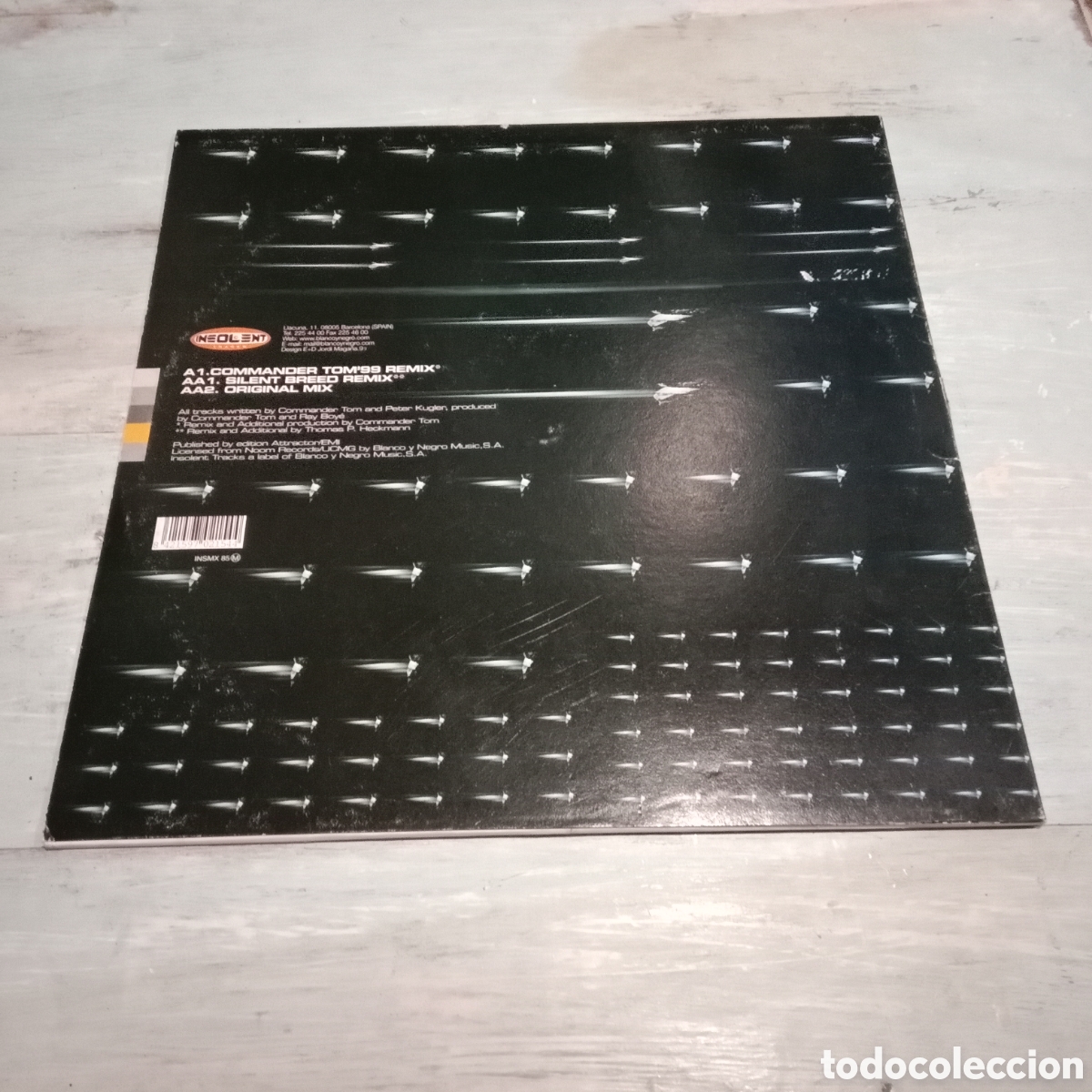 Discos de vinilo: COMMANDER TOM - ARE AM EYE 99 - MAXI-SINGLE 12&rdquo; - Foto 2