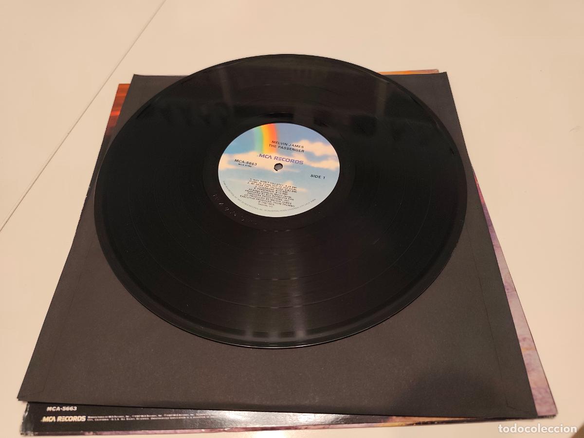 Discos de vinilo: Melvin James &lrm;&ndash; The Passenger- (1987) LP disco vinilo - Foto 4