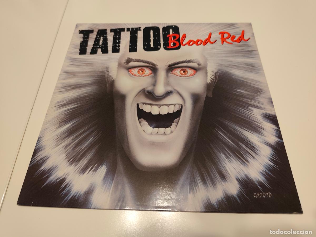Discos de vinilo: Tattoo &lrm;&ndash; Blood Red- (1988) LP disco vinilo