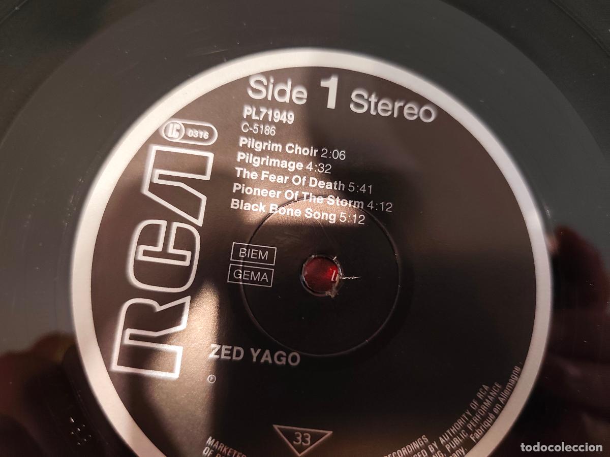 Discos de vinilo: Zed Yago &lrm;&ndash; Pilgrimage- (1989) LP disco vinilo - Foto 2