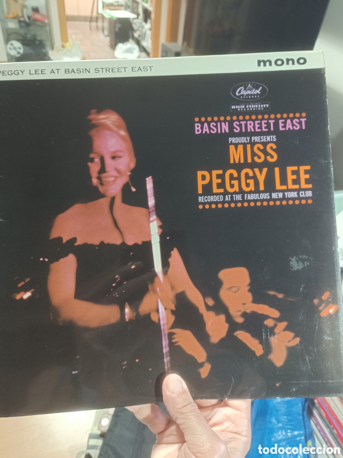 Discos de vinilo: Miss Peggy Lee &ndash; Peggy Lee At Basin Street East