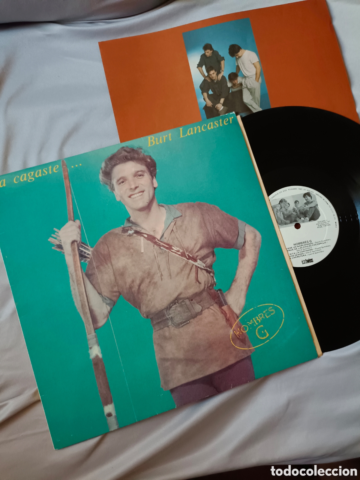 Discos de vinilo: HOMBRES G LA CAGASTE...BURT LANCASTER LP VINILO