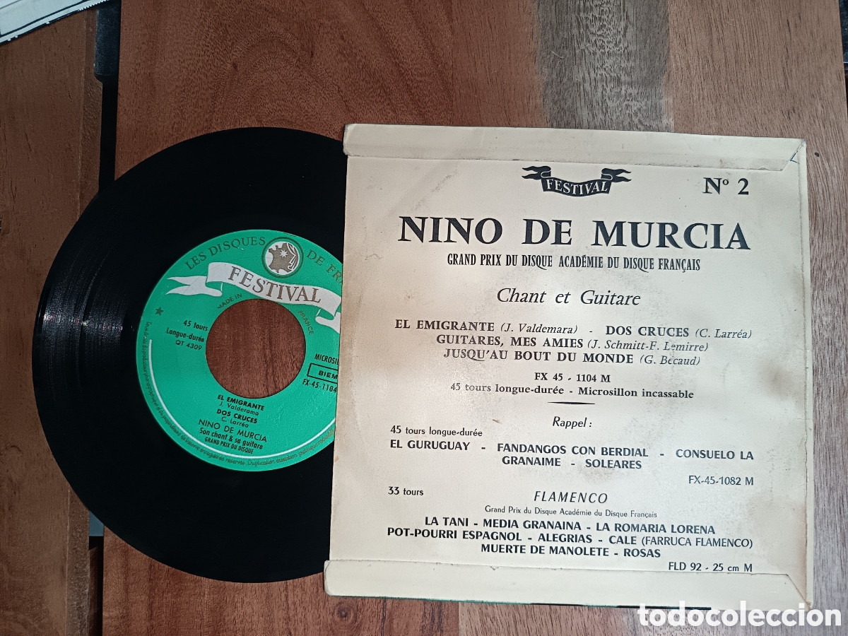 Discos de vinilo: Single 7&rdquo; Ni&ntilde;o de Murcia - Foto 6