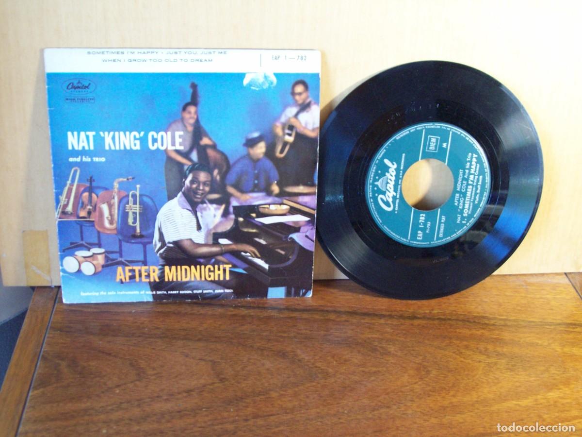 Discos de vinilo: NAT KING COLE AND HIS TRIO - AFTER MIDNIGHT - SINGLE 3 CANCIONES