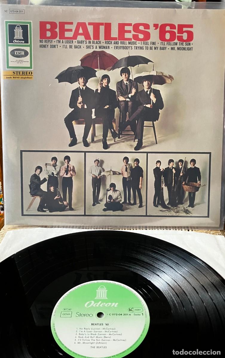 Discos de vinilo: BEATLES&acute; 65, LP edic Germany 1981 stereo