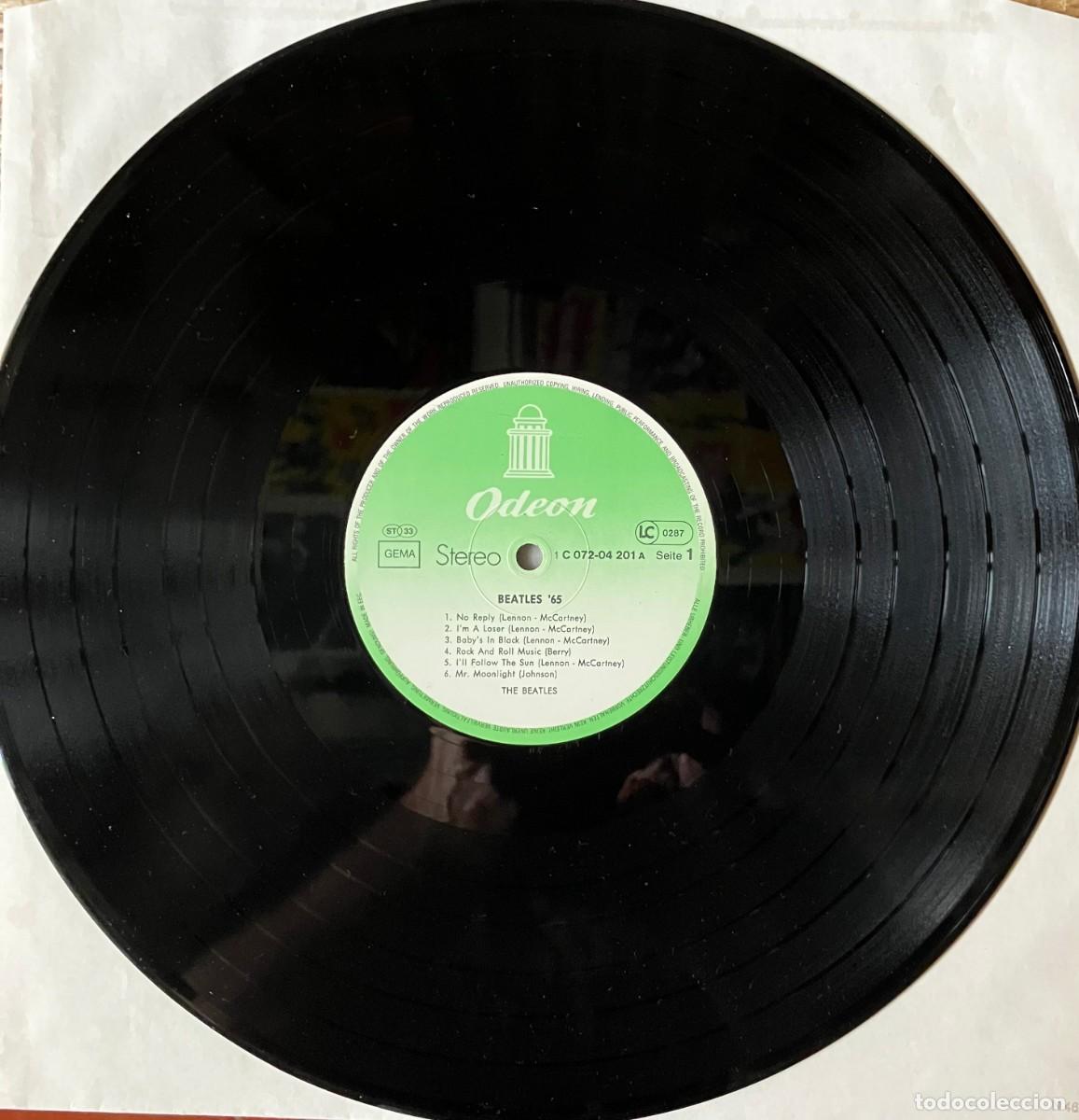 Discos de vinilo: BEATLES&acute; 65, LP edic Germany 1981 stereo - Foto 3