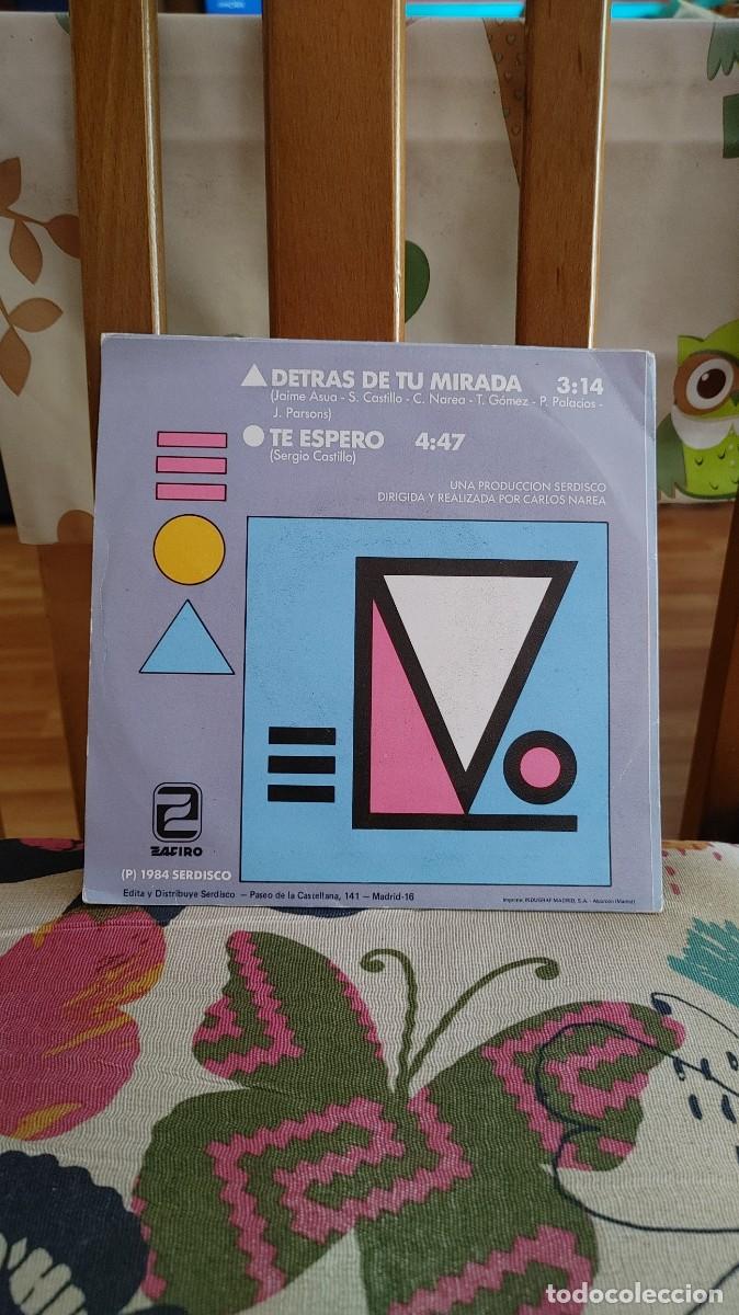 Discos de vinilo: LUZ-SINGLE DETRAS DE TU MIRADA - Foto 2