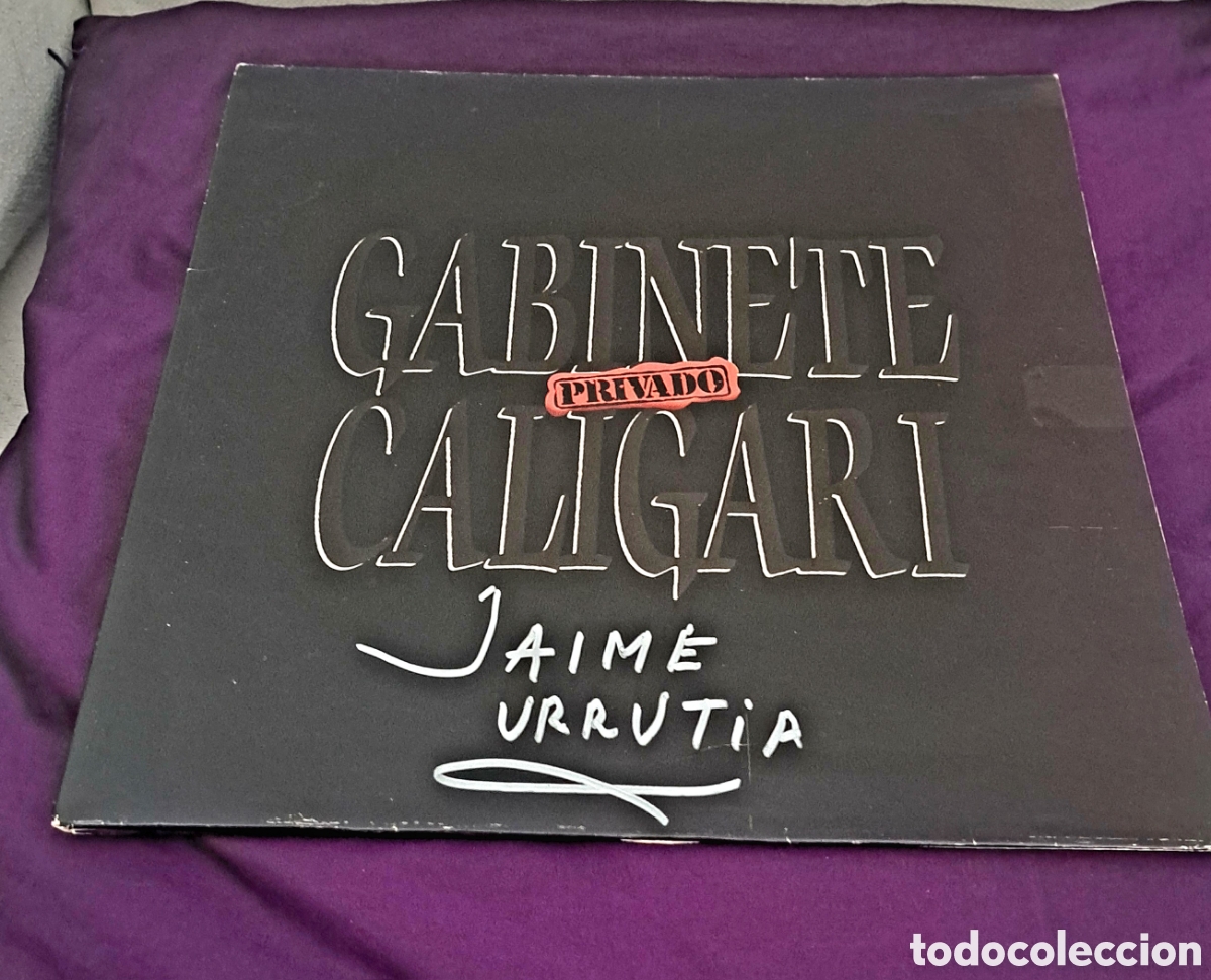 Discos de vinilo: Gabinete Caligari PRIVADO (firmado)