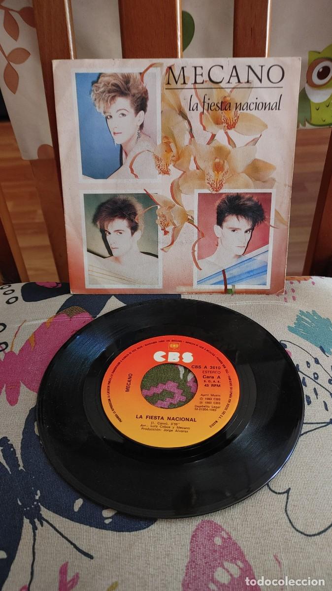 Discos de vinilo: MECANO-SINGLE LA FIESTA NACIONAL