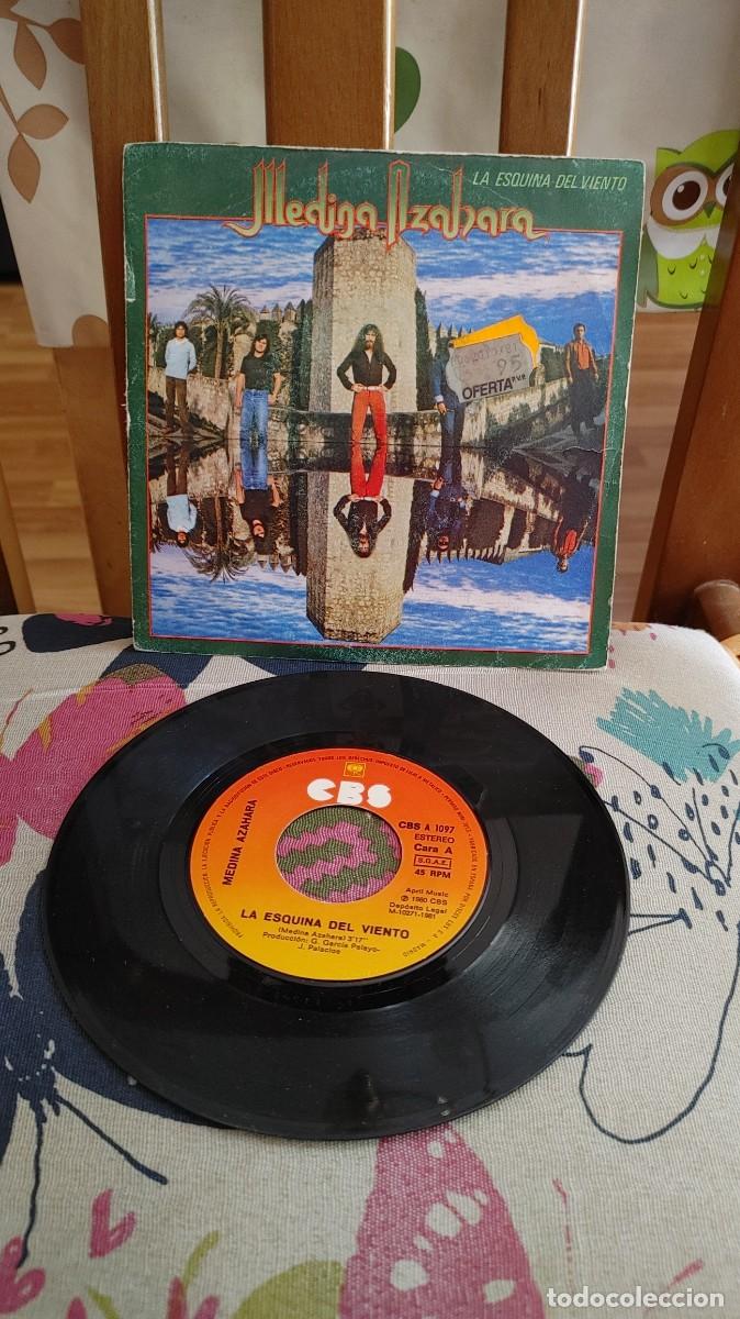 Discos de vinilo: MEDINA AZAHARA-SINGLE LA ESQUINA DEL VIENTO