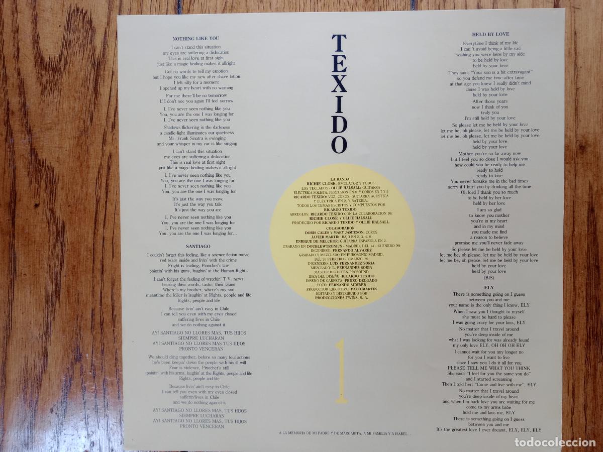 Discos de vinilo: Ricardo Texido - Texido - Foto 3