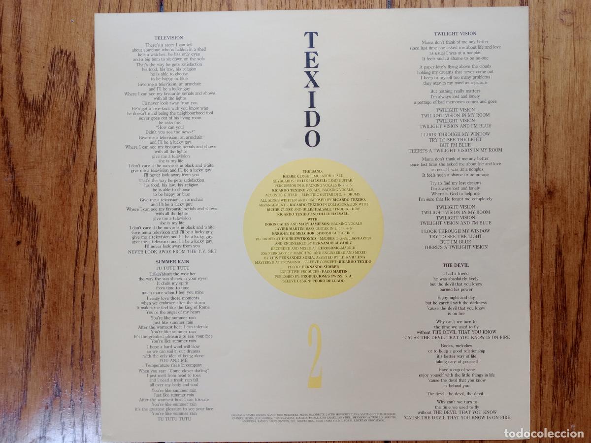 Discos de vinilo: Ricardo Texido - Texido - Foto 4