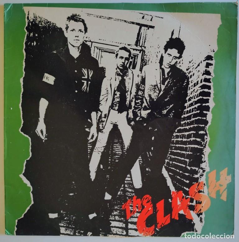 Discos de vinilo: The Clash. The Clash. CBS, Spain 1977 primer LP reissue 1984
