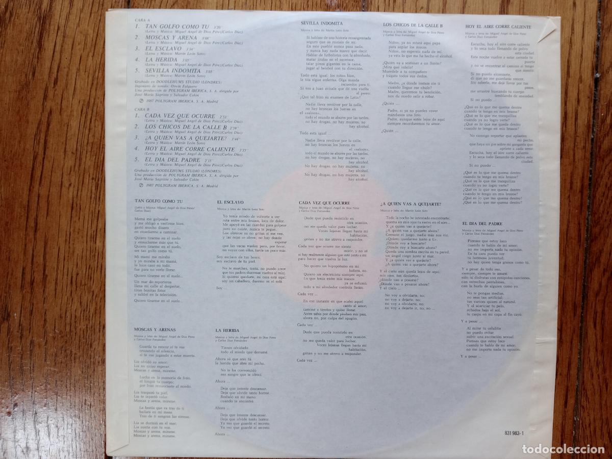 Discos de vinilo: Tiernos Mancebos - Tiernos Mancebos - Foto 4