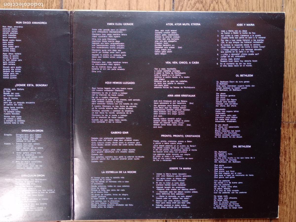 Discos de vinilo: Eider - eguberri abestiak - Foto 3