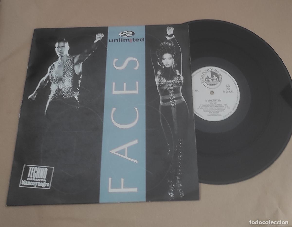 Discos de vinilo: 2 unlimited-faces -MAXI-ESPA&Ntilde;A-