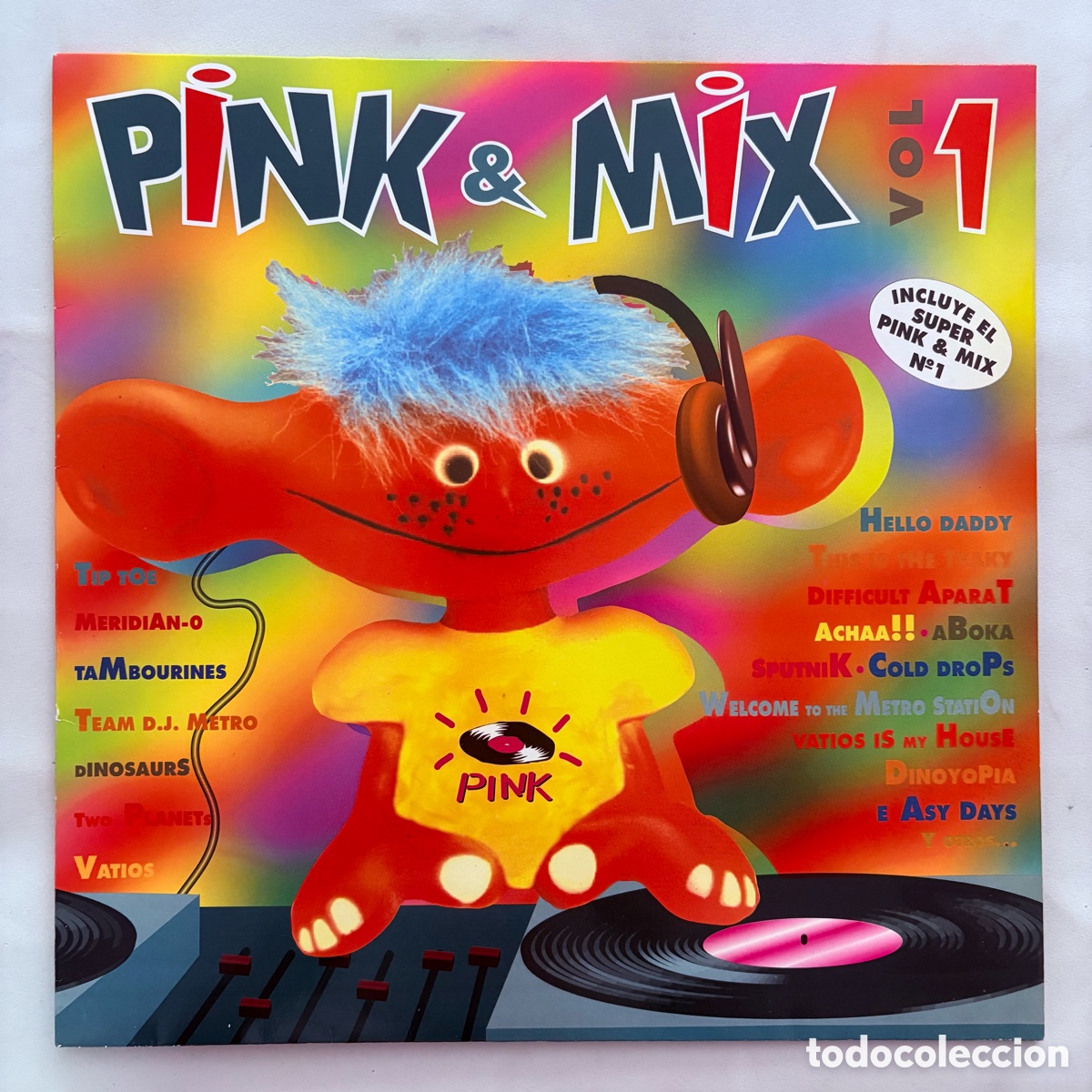 Discos de vinilo: lp Pink & Mix Vol 1 de 1993 - Foto 1