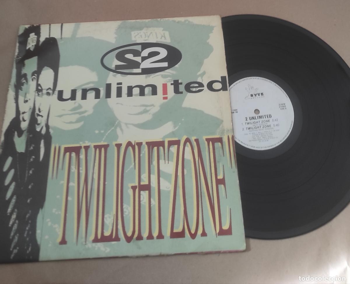 Discos de vinilo: 2 UNLIMITED - TWILIGHT ZONE -MAXI-ESPA&Ntilde;A-