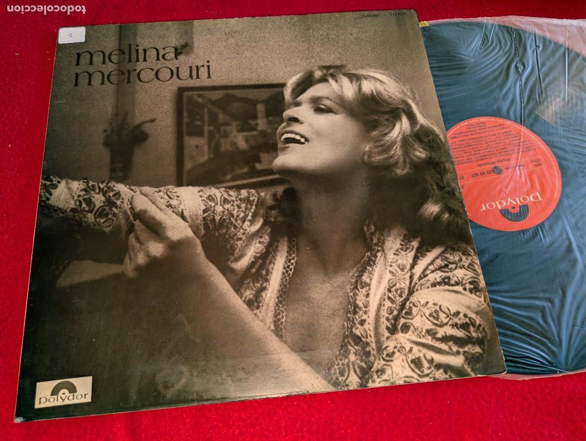 Discos de vinilo: MELINA MERCOURI Melina Mercouri LP 1972 Polydor ESPA&Ntilde;A SPAIN GATEFOLD