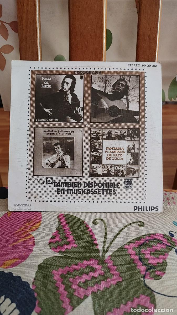 Discos de vinilo: PACO DE LUCIA-SINGLE ENTRE DOS AGUAS - Foto 2